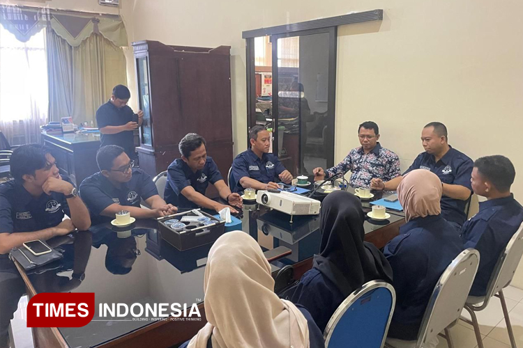 Audiensi yang digelar DPC PPKHI Mojokerto Raya di ruang Bagkum Sekretariat Daerah Pemkot Mojokerto, Jumat (21/2/2025). (Foto: Dok. TIMES Indonesia)