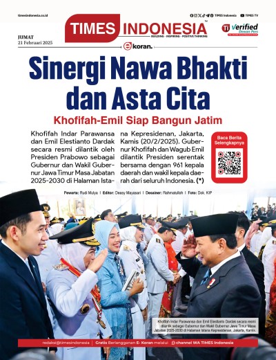 Edisi Jumat, 21 Februari 2025: E-Koran, Bacaan Positif Masyarakat 5.0