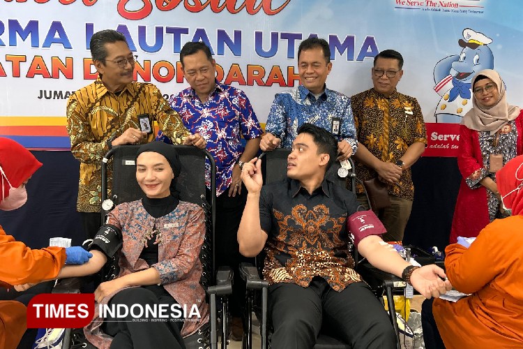 HUT ke-49 PT DLU Gelar Aksi Donor, Bantu Stok Darah PMI Jelang Puasa