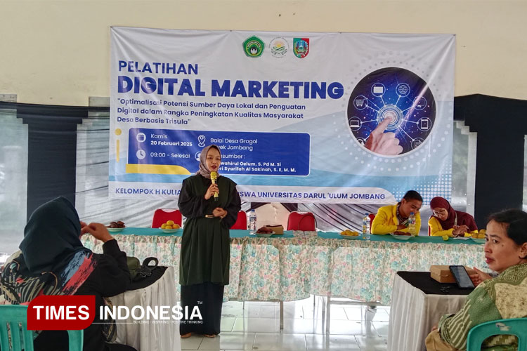 Mahasiswa Undar Jombang Gelar Pelatihan Digital Marketing, Tingkatkan Daya Saing UMKM