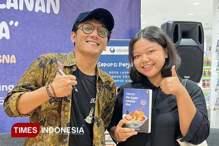 Book Tour Brian Khrisna, Meresapi Makna Hidup dalam Seporsi Mie Ayam Sebelum Mati