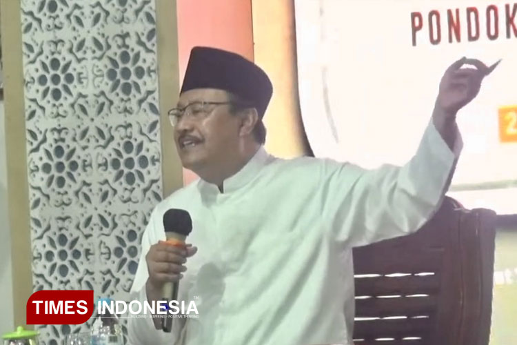 Hadir di Haflah Ponpes Roudlotut Tholibin, Gus Ipul Kenang KH Abdul Mujib Abdullah