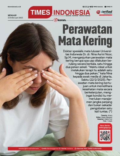 Edisi Minggu, 23 Februari 2025: E-Koran, Bacaan Positif Masyarakat 5.0