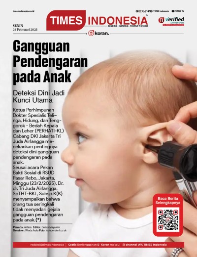 Edisi Senin, 24 Februari 2025: E-Koran, Bacaan Positif Masyarakat 5.0