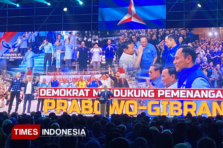 AHY Nostalgia Pilpres 2024: Demokrat Pernah Ditinggal, Kini Kian Solid dengan Prabowo