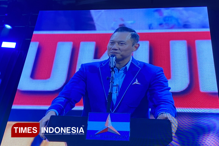 SBY Disambut Standing Applause di Kongres Demokrat, AHY: Dedikasinya Luar Biasa