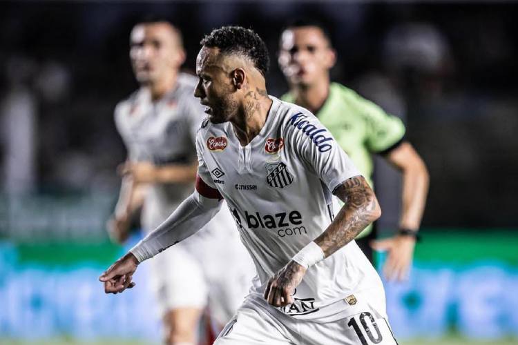 Neymar JR saat bermain di klub Santos FC. (FOTO: Instagram Neymar JR)