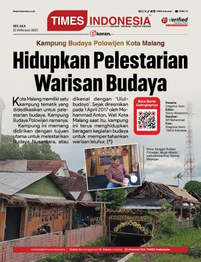 Edisi Selasa, 24 Februari 2025: E-Koran, Bacaan Positif Masyarakat 5.0