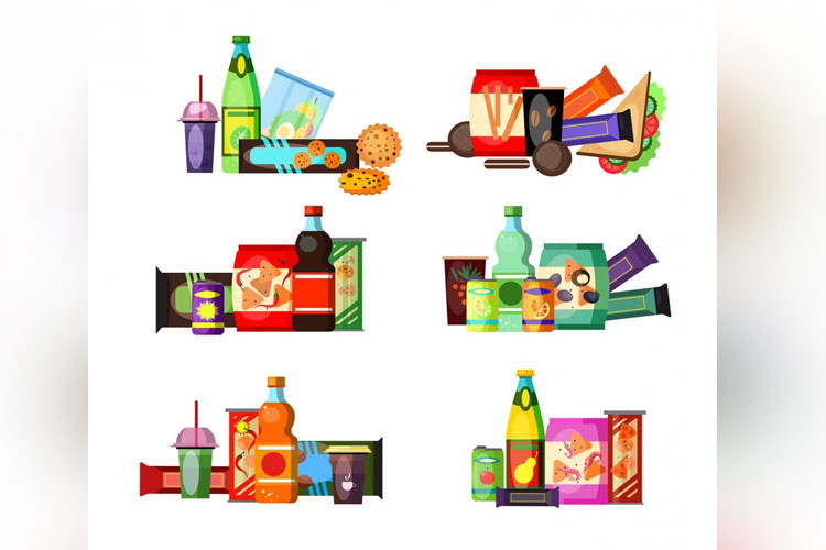 Ilustrasi. Makanan dan minuman mengandung pemanis buatan. (FOTO: Freepik)