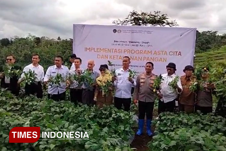 Lapas Malang Panen Raya Bareng Warga Binaan