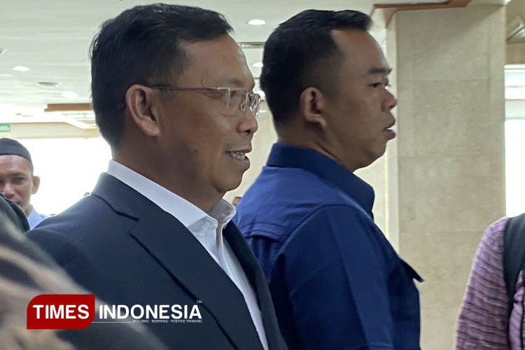 Ketua DPP Demokrat, Herman Khaeron saat di Gedung DPR RI, Senayan, Jakarta. (FOTO: Farid Abdullah/TIMES Indonesia)