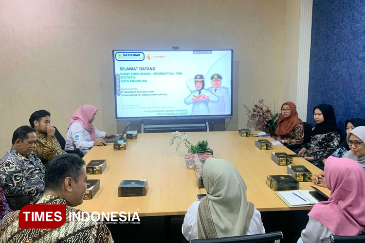 Diskominfo Kota Mojokerto Jadi Jujugan Studi Tiru Implementasi Satu Data Indonesia