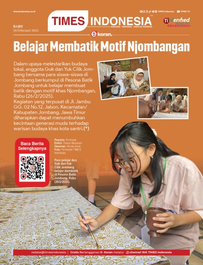 Edisi Rabu, 26 Februari 2025: E-Koran, Bacaan Positif Masyarakat 5.0