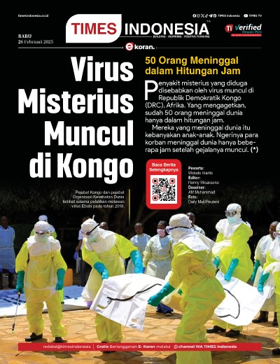 Edisi Rabu, 26 Februari 2025: E-Koran, Bacaan Positif Masyarakat 5.0