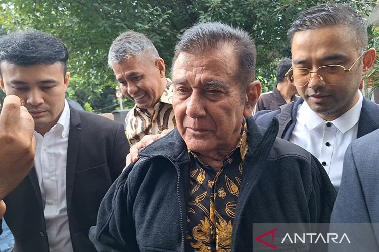 Ketua Umum Pemuda Pancasila Japto Soerjosoemarsono Penuhi Panggilan KPK