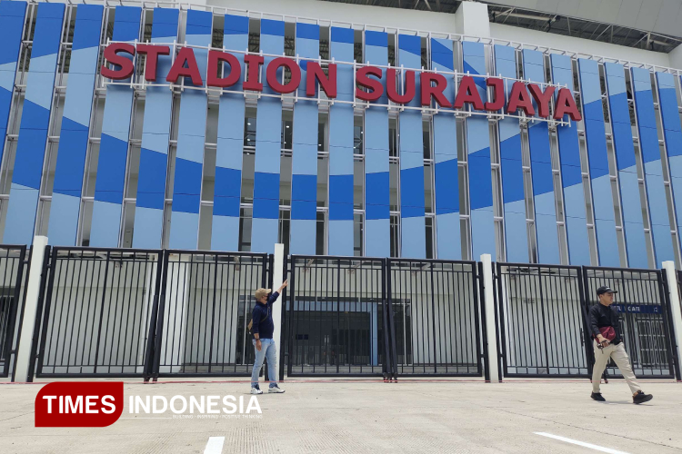 Pembangunan Stadion Surajaya Lamongan Selesai, Siap Diresmikan Presiden