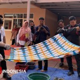 Kain Batik dari Sprei Bekas Kreasi Penyandang Disabilitas