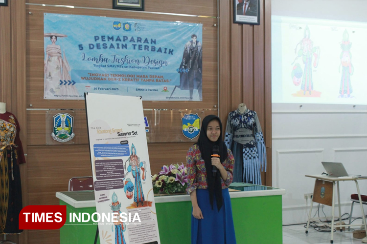 Lomba Fashion Design di SMKN 3 Pacitan, Ajang Gen Z Unjuk Kreasi