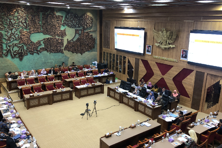 Suasana Rapat Komisi X DPR dengan Sejumlah asosiasi Perguruan Tinggi. (Dok: Rafyq Panjaitan/TIMES Indonesia)