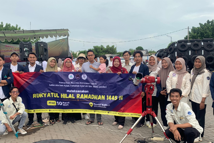 Komunitas Pecinta Astronomi Islam Fakultas Syari'ah UIN KHAS Jember (FOTO: Dokumen pribadi)