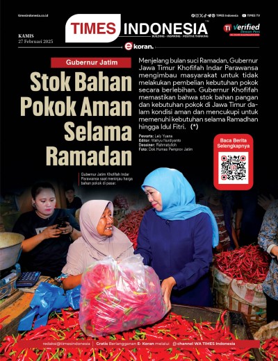 Edisi Kamis, 27 Februari 2025: E-Koran, Bacaan Positif Masyarakat 5.0