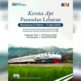 KAI Daop 2 Bandung Tambah Kereta Jarak Jauh untuk Angkutan Lebaran 2025