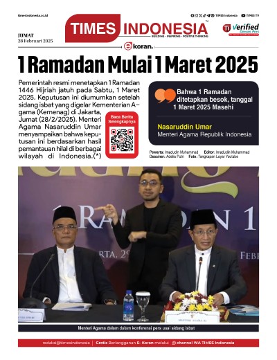 Edisi Jumat, 28 Februari 2025: E-Koran, Bacaan Positif Masyarakat 5.0