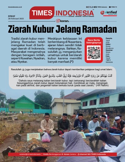 Edisi Jumat, 28 Februari 2025: E-Koran, Bacaan Positif Masyarakat 5.0