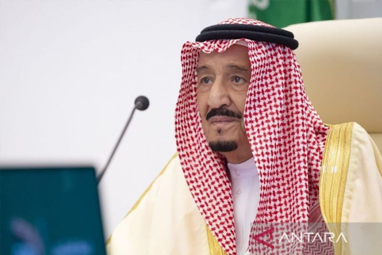 Raja Salman bin Abdulaziz Al Saud dari Arab Saudi. (ANTARA)