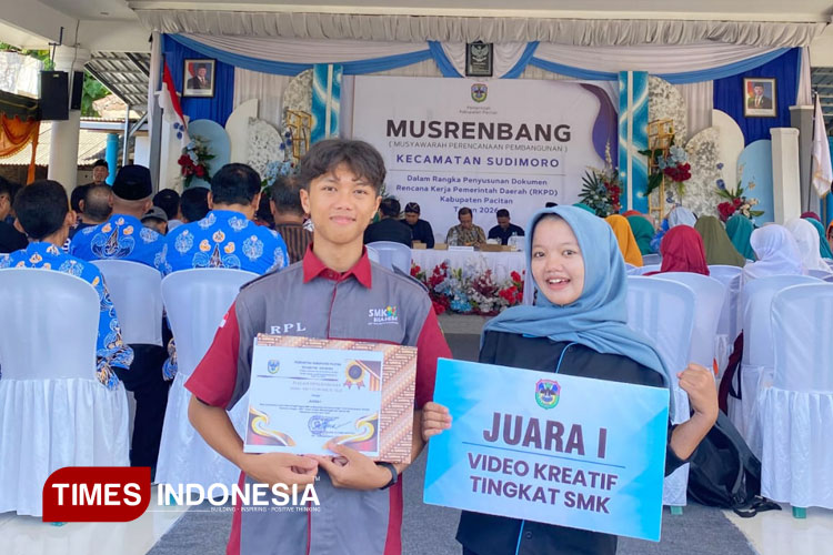 Siswa SMKN 1 Sudimoro Pacitan Raih Juara 1 Lomba Video Kreatif Pencegahan Demam Berdarah