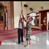 Gelar Bakti Religi, Kodim dan Polres Ponorogo Bersihkan Rumah Ibadah Jelang Ramadan