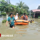 Banjir Luapan Kali Lamong dan Bengawan Solo Rendam Wilayah Gresik