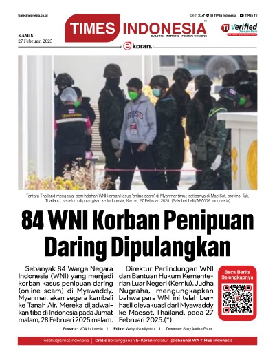 Edisi Jumat, 28 Februari 2025: E-Koran, Bacaan Positif Masyarakat 5.0