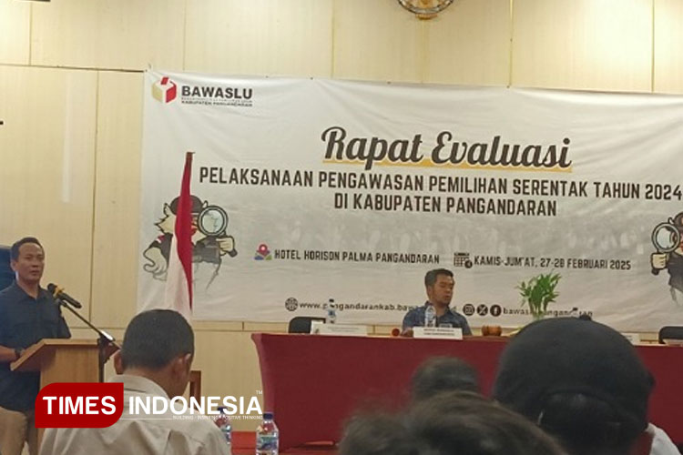 Bawaslu Pangandaran Gelar Rapat Evaluasi Pelaksanaan Pilkada 2024, Ini Temuannya