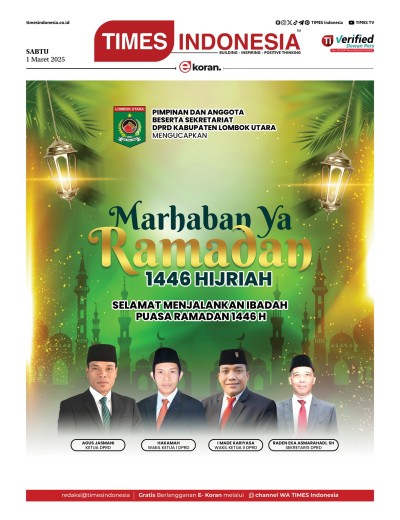 Edisi Sabtu, 1 Maret 2025: E-Koran, Bacaan Positif Masyarakat 5.0