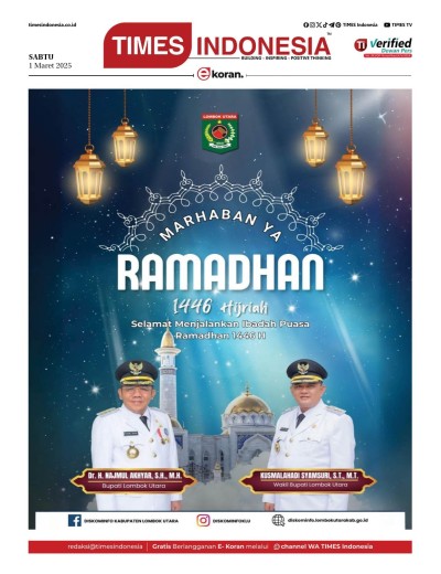 Edisi Sabtu, 1 Maret 2025: E-Koran, Bacaan Positif Masyarakat 5.0