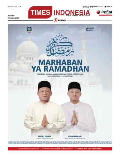 Edisi Sabtu, 1 Maret 2025: E-Koran, Bacaan Positif Masyarakat 5.0