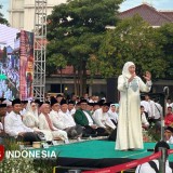 Tasyakuran Kembali ke Grahadi, Pidato Khofifah Singkat Berjuta Makna