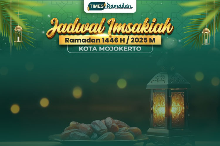 Kalender ramadan 2025 Kota Mojokerto. (Dok. TIMES Indonesia)