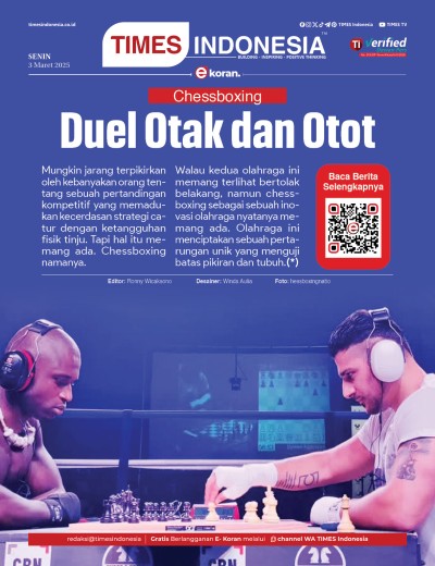 Edisi Senin, 3 Maret 2025: E-Koran, Bacaan Positif Masyarakat 5.0