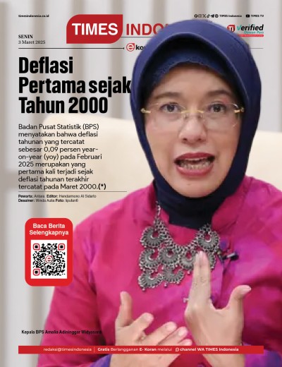 Edisi Senin, 3 Maret 2025: E-Koran, Bacaan Positif Masyarakat 5.0