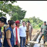 Dandim Ponorogo Dampingi Dirjen Tanaman Pangan Monitoring Percepatan LTT