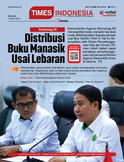 Edisi Selasa, 4 Maret 2025: E-Koran, Bacaan Positif Masyarakat 5.0