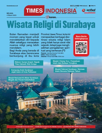 Edisi Selasa, 4 Maret 2025: E-Koran, Bacaan Positif Masyarakat 5.0