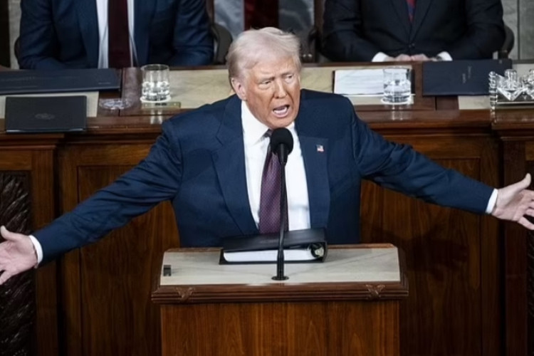 Menyala di Depan Kongres AS, Donald Trump Bicara Ukraina Hingga Salahkan Joe Biden