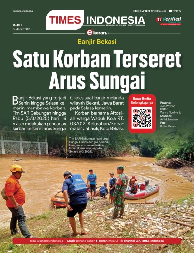 Edisi Rabu, 5 Maret 2025: E-Koran, Bacaan Positif Masyarakat 5.0