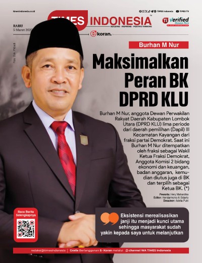 Edisi Rabu, 5 Maret 2025: E-Koran, Bacaan Positif Masyarakat 5.0