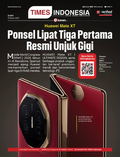 Edisi Rabu, 5 Maret 2025: E-Koran, Bacaan Positif Masyarakat 5.0