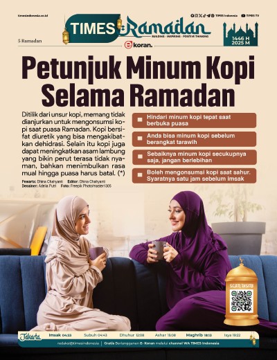 Edisi Rabu, 5 Maret 2025: E-Koran, Bacaan Positif Masyarakat 5.0