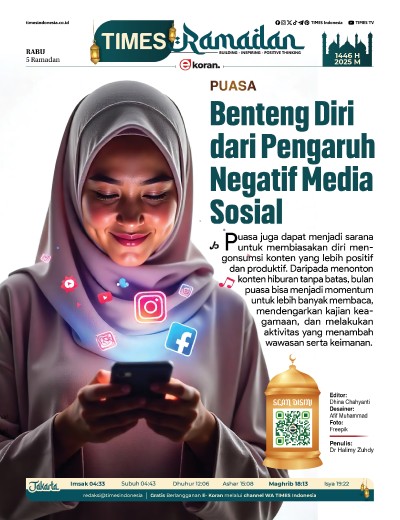 Edisi Rabu, 5 Maret 2025: E-Koran, Bacaan Positif Masyarakat 5.0